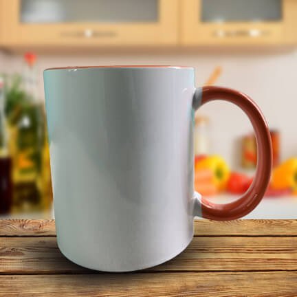 Personalized Inner and Handle Color Mug